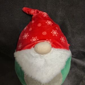 Squishmallows Holiday Gnome - Red and Green